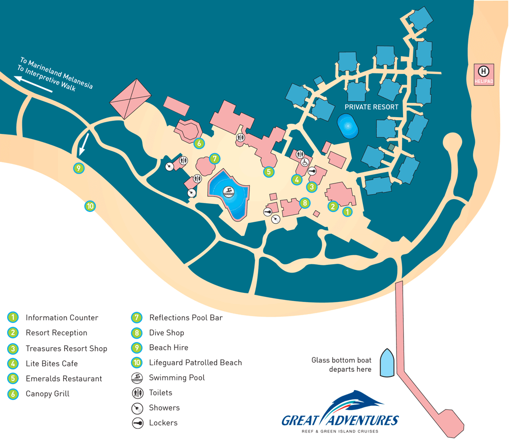 Green Island Map